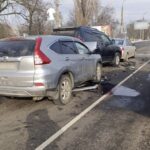 Ланцюгова ДТП на Смілянській: недотримання швидкості призвело до аварії