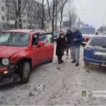 На Смілянській у Черкасах водій збив пішохідку та зіткнувся з іншим авто