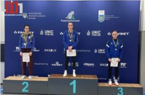 Черкаські шаблісти здобули нагороди на етапі Кубку України