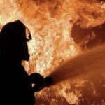 Вибух газового балона спричинив пожежу в гаражі у Черкасах