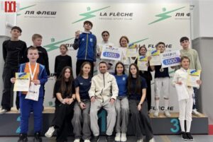 Черкаські шаблісти здобули повний комплект нагород на всеукраїнській арені