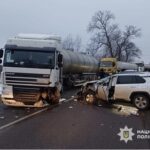 У Мошнах зіткнулися легковик і вантажівка: водій відповідатиме в суді