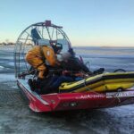 У Черкасах рятувальники врятували двох рибалок на Дніпрі