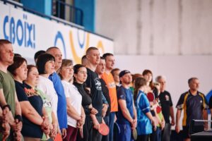 Весняний кубок «Бійці духу»: у Черкасах ветерани війни та їхні родини змагалися у турнірі з настільного тенісу