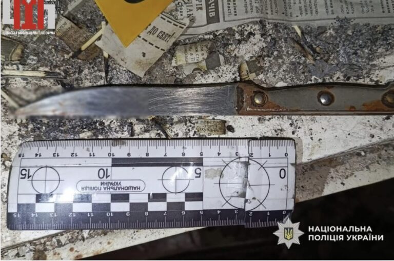 Ножовий конфлікт у Чорнобаї: поліцейські повідомили про підозру жінці у замаху на вбивство