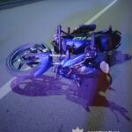 Нічна аварія в Золотоноші: зіткнулися два неповнолітні мотоциклісти