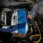 Нічна пожежа на Уманщині: чоловіка госпіталізували, будинок вдалося врятувати
