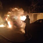 Загоряння мікроавтобуса у Черкасах ліквідували рятувальники