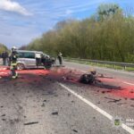 Зіткнення на Звенигородщині: у селі Княжа сталася ДТП, рух ускладнений