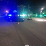 Нічна аварія в Черкасах: мотоцикліст у лікарні після зіткнення з авто