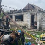 Удар по Черкащині: постраждалі, зруйновані будинки та пожежа — поліція документує черговий злочин РФ