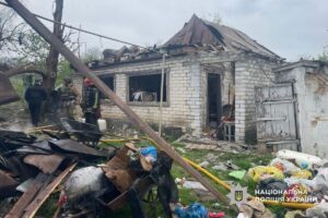 Удар по Черкащині: постраждалі, зруйновані будинки та пожежа — поліція документує черговий злочин РФ