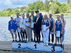 Черкаські веслувальники вибороли 9 медалей на чемпіонаті України з марафону пам’яті Ігоря Присяжнюка у Вінниці
