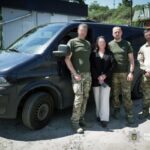 Стрілецький батальйон поліції Черкащини отримав новий мікроавтобус для виконання бойових завдань