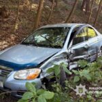 На Черкащині ДТП за участю двох автомобілів та мотоцикла: водійка Opel Astra виїхала на зустрічну смугу