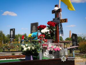 На Уманщині вшанували пам’ять полеглого поліцейського Костянтина Вари