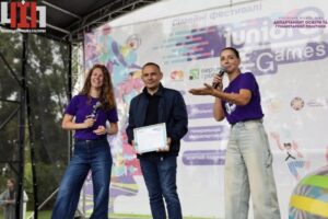 У Черкасах у Долині троянд провели сімейний фестиваль JuniorS Games