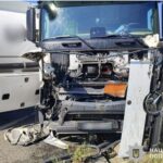 На трасі біля Жашкова вантажівка врізалася у причіп трактора: водій травмувався