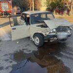 У Черкасах на перехресті зіткнулися ВАЗ та Skoda: водій не надав перевагу