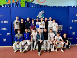 Черкаські фехтувальники здобули чотири медалі на Чемпіонаті України у Львові