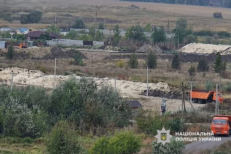 На Черкащині викрили ще одного учасника незаконного видобутку піску: збитки перевищили 240 млн грн