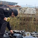 У Черкасах ворожий БпЛА впав на підприємство: виникла пожежа