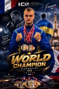 Канівський спортсмен здобув три медалі на чемпіонаті світу у Франції