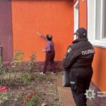 У Монастирищі забруднили будинок загиблого військового: поліція встановлює обставини