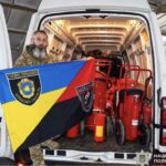 Норвезький фонд передав поліції Черкащини 1000 вогнегасників для стрілецького батальйону