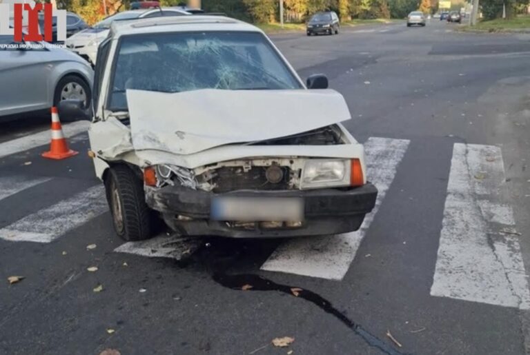 У Черкасах Kia не пропустив авто на головній: на водія склали протокол
