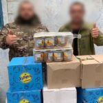 Смілянська громада передала продуктові набори військовим, які служать на Херсонщині